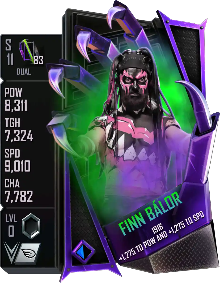Dual, Finn Balor, Standard Card from WWE Supercard