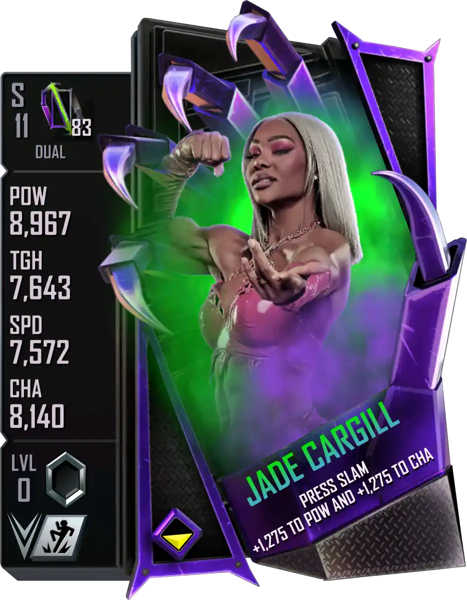 Dual, Jade Cargill, Standard Card from WWE Supercard