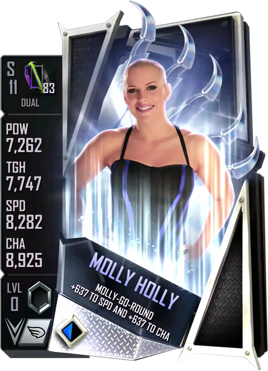 Dual, Molly Holly, Standard Card from WWE Supercard