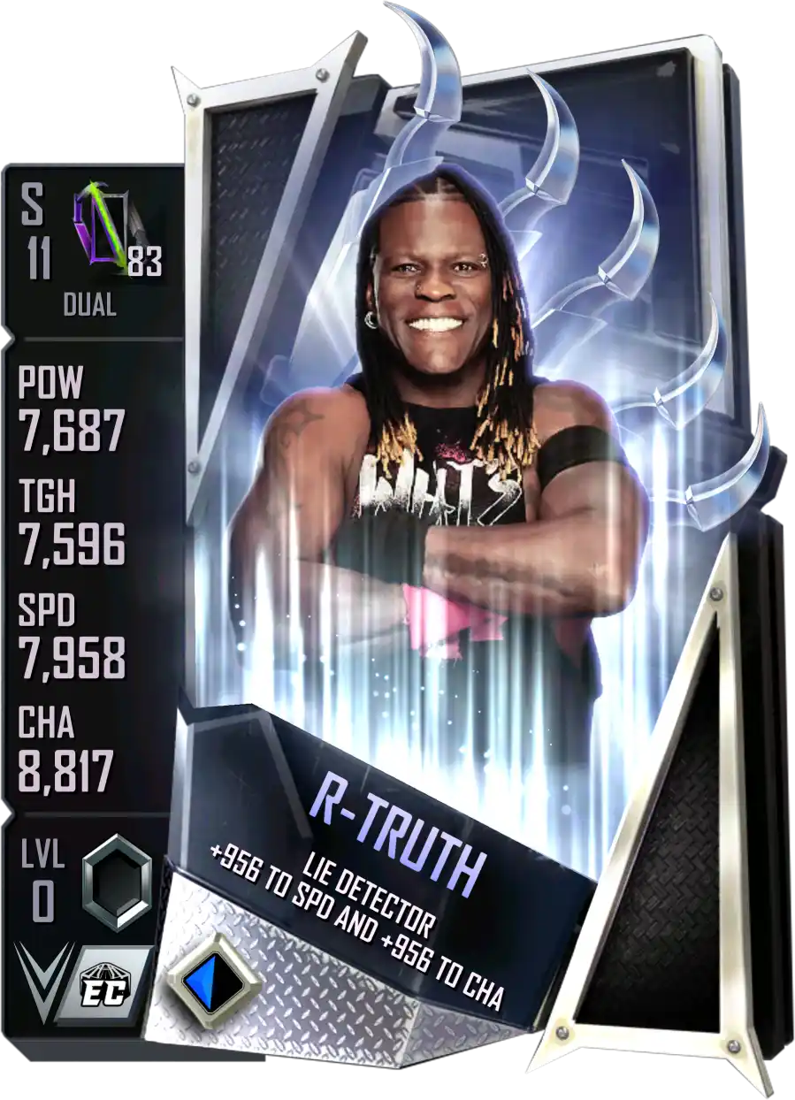 Dual, R-Truth, Standard Card from WWE Supercard