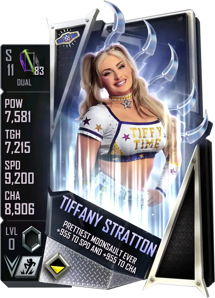 Dual, Tiffany Stratton, Standard Card from WWE Supercard