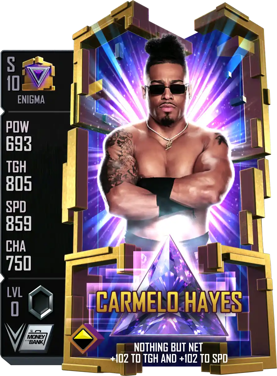 Enigma, Carmelo Hayes, Standard Card from WWE Supercard