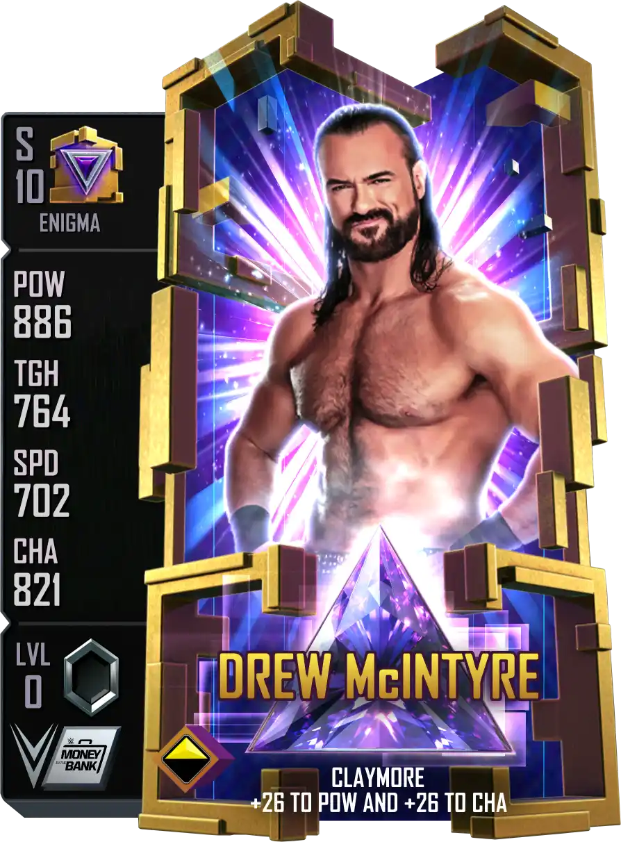 Enigma, Drew Mcintyre, Standard Card from WWE Supercard