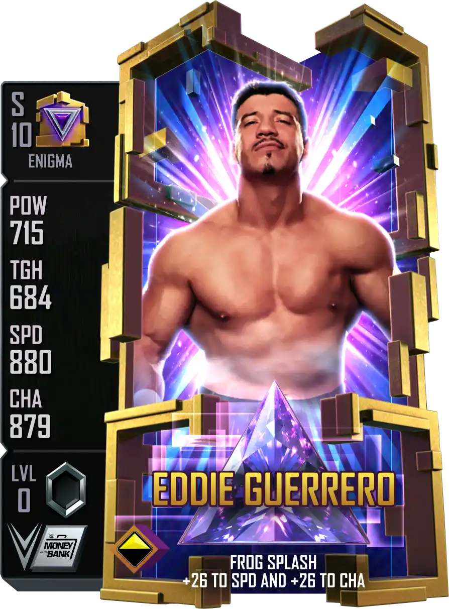 Enigma, Eddie Guerrero, Standard Card from WWE Supercard