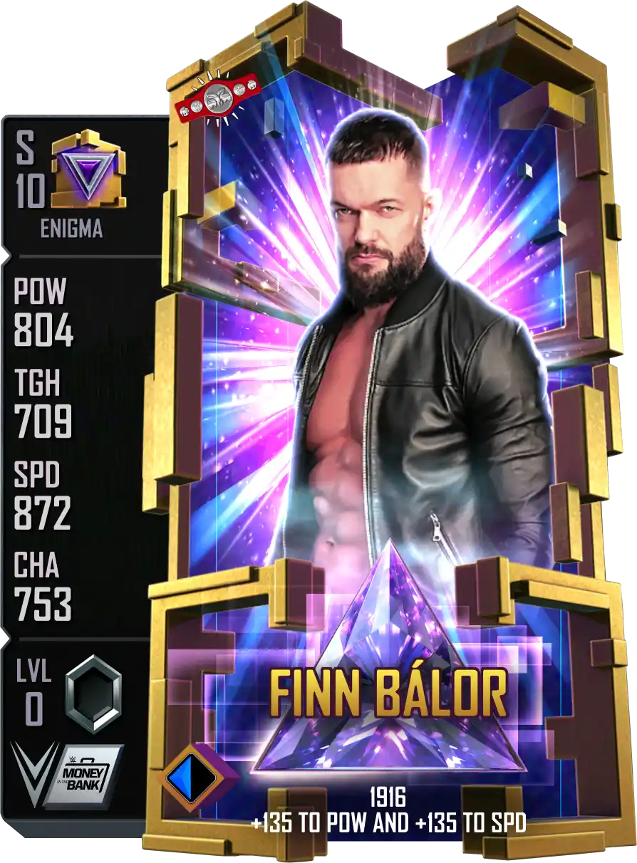 Enigma, Finn Balor, Standard Card from WWE Supercard