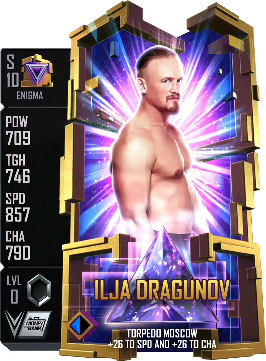 Enigma, Ilja Dragunov, Standard Card from WWE Supercard