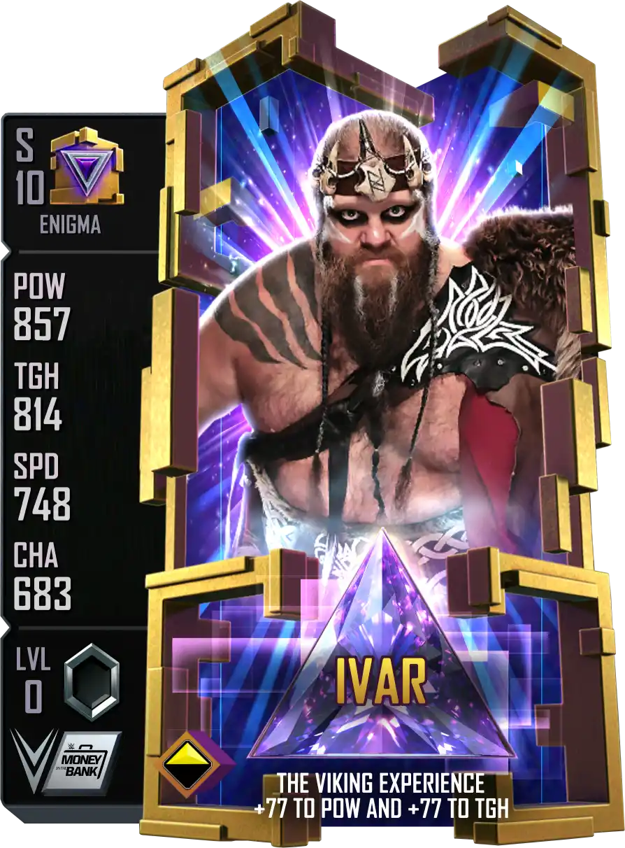 Enigma, Ivar, Standard Card from WWE Supercard