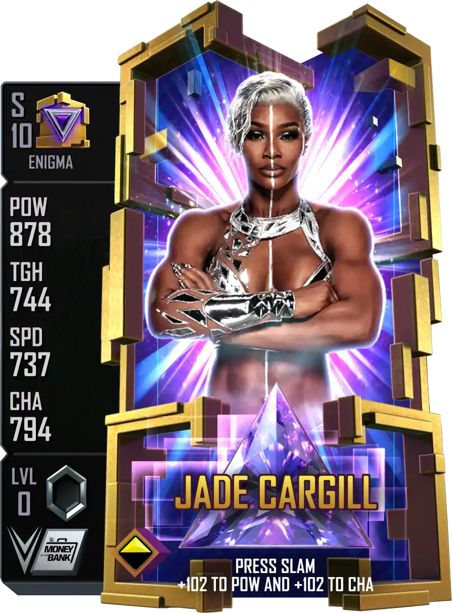 Enigma, Jade Cargill, Standard Card from WWE Supercard