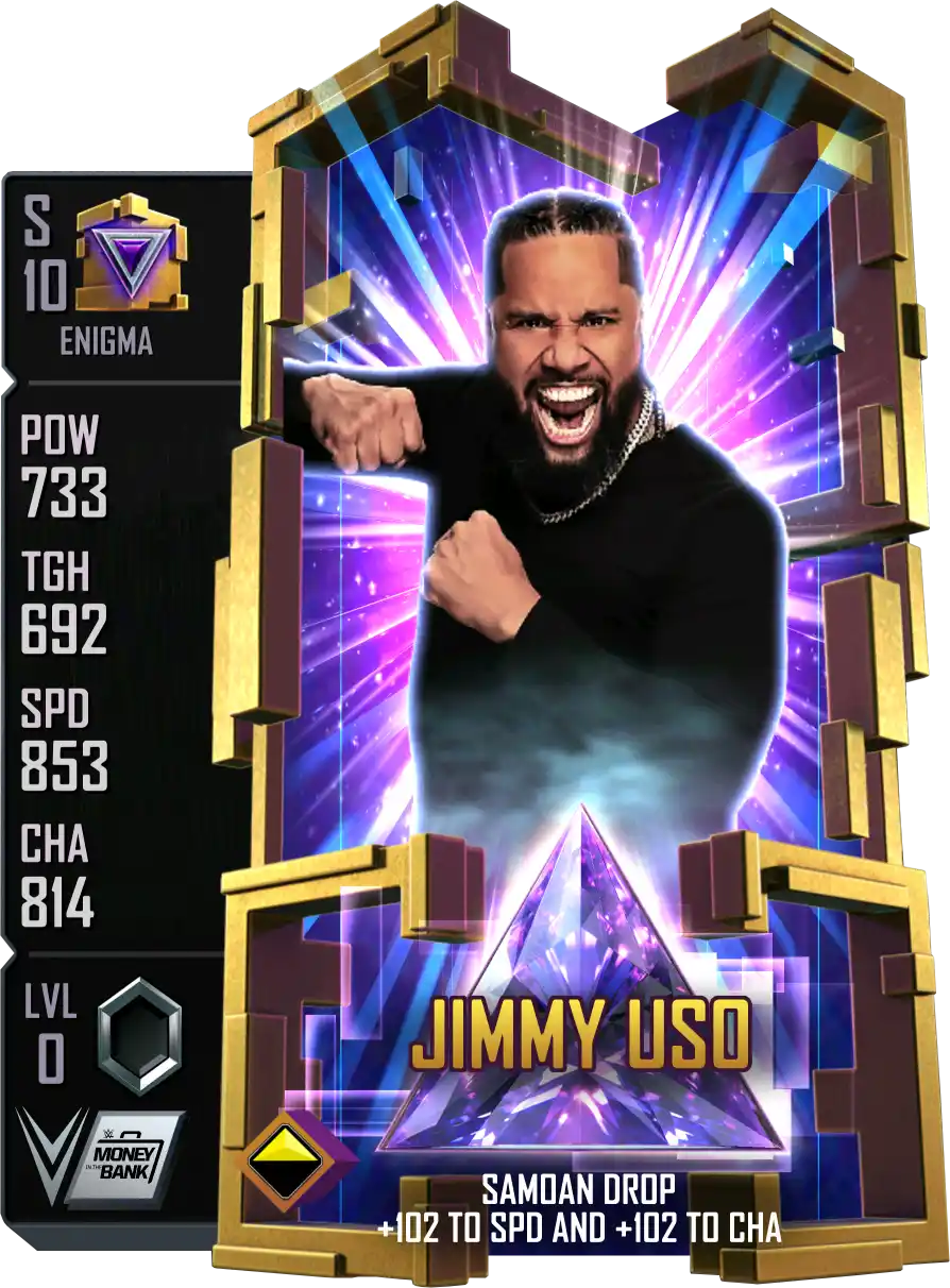 Enigma, Jimmy Uso, Standard Card from WWE Supercard