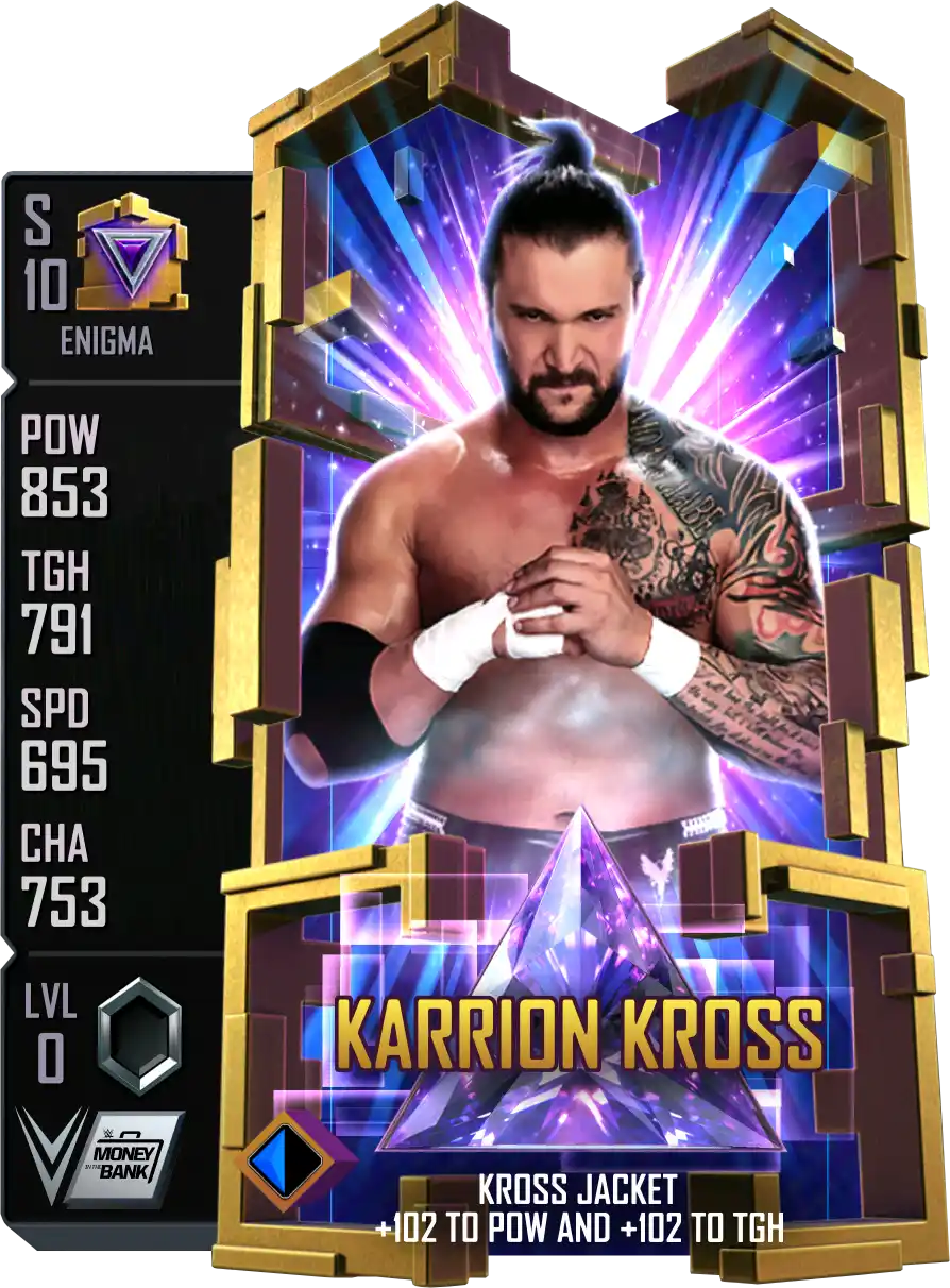 Enigma, Karrion Kross, Standard Card from WWE Supercard