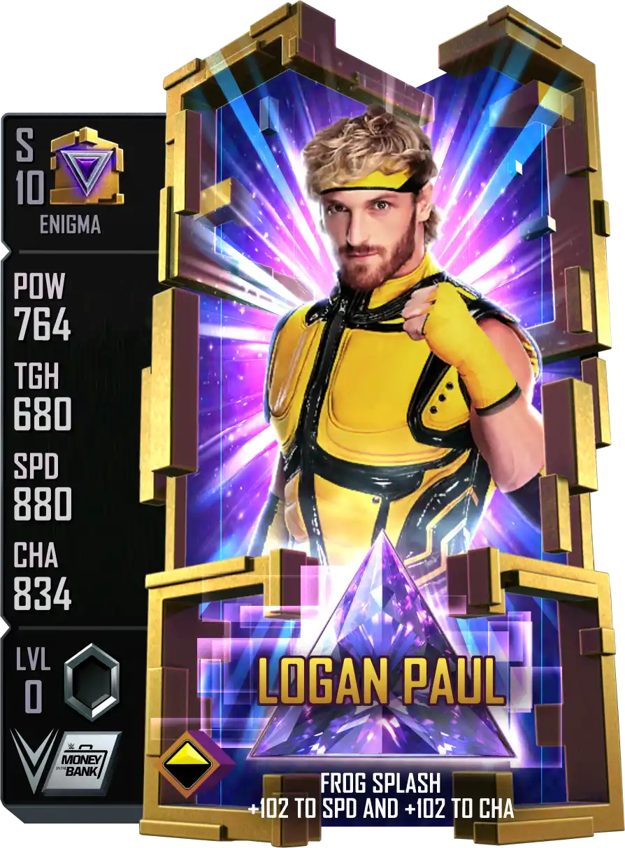 Enigma, Logan Paul, Standard Card from WWE Supercard