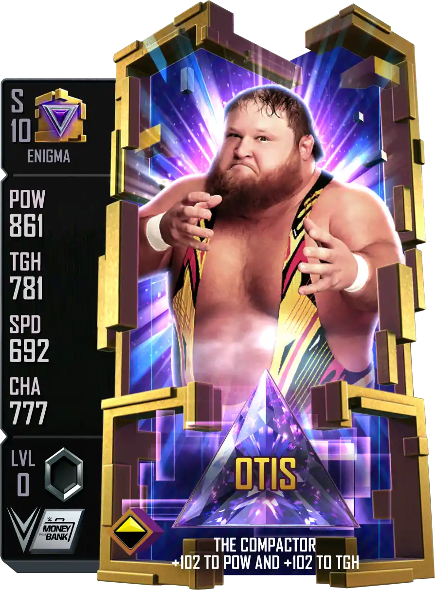 Enigma, Otis, Standard Card from WWE Supercard