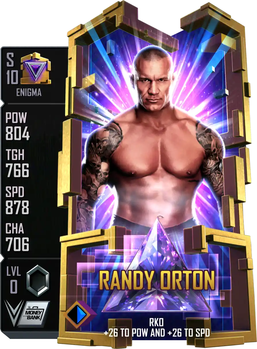 Enigma, Randy Orton, Standard Card from WWE Supercard
