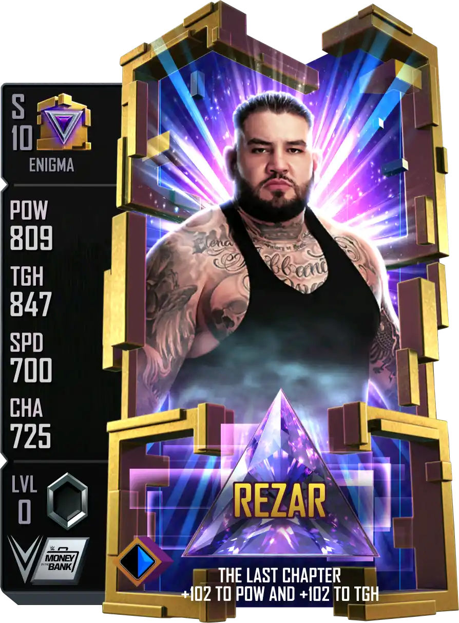 Enigma, Rezar, Standard Card from WWE Supercard