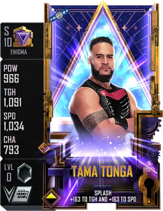 Enigma, Tama Tonga, Heroic Event card from WWE Supercard
