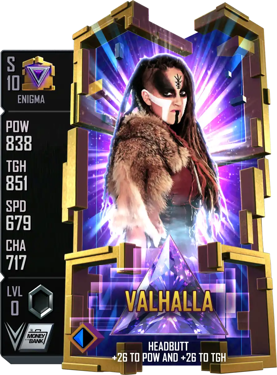 Enigma, Valhalla, Standard Card from WWE Supercard