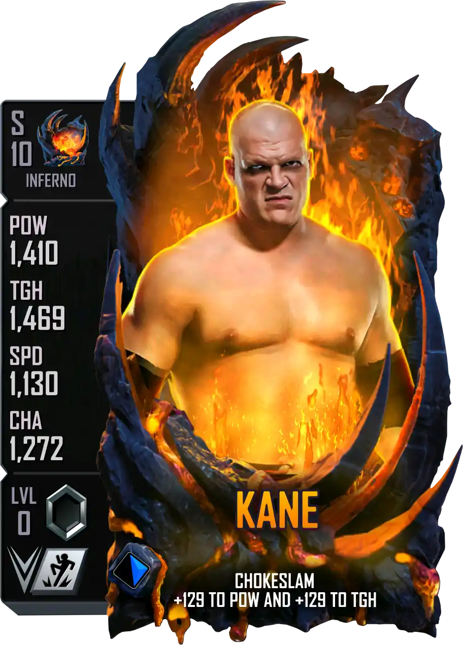 Inferno, Kane, Standard Card from WWE Supercard