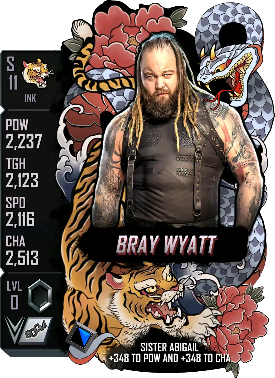 Ink, Bray Wyatt, Standard Card from WWE Supercard