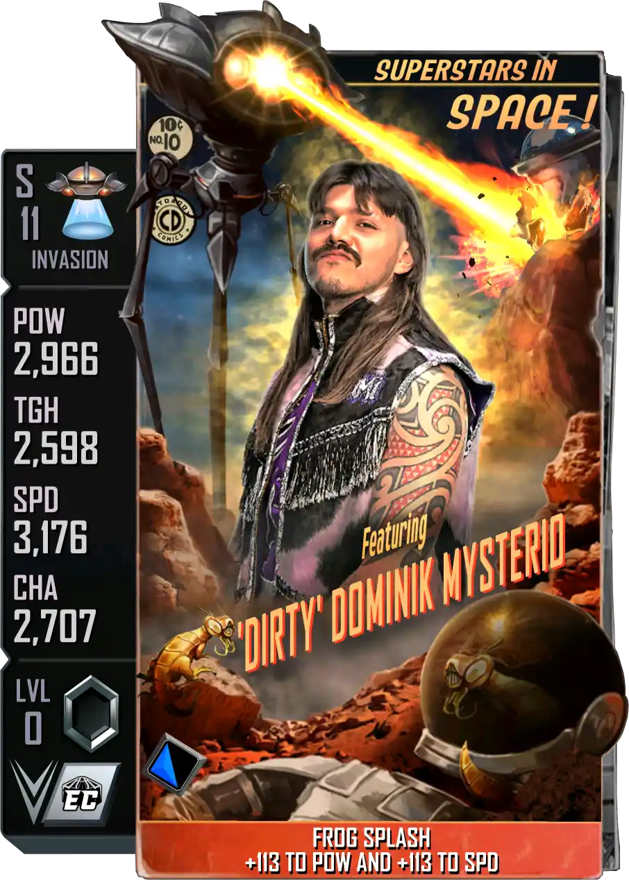 Invasion, Dominik Mysterio, Standard Card from WWE Supercard