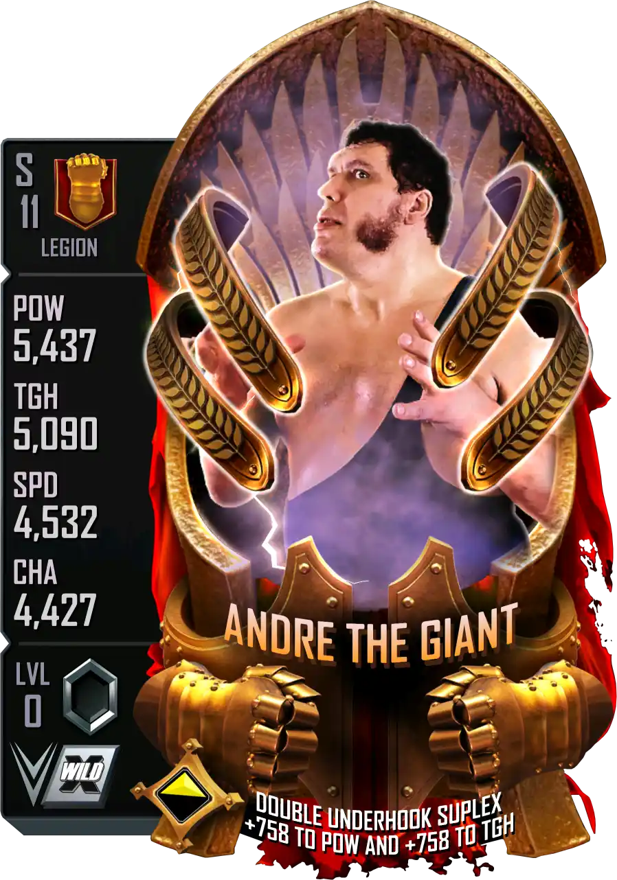 Legion, Andre The Giant, Standard Card from WWE Supercard