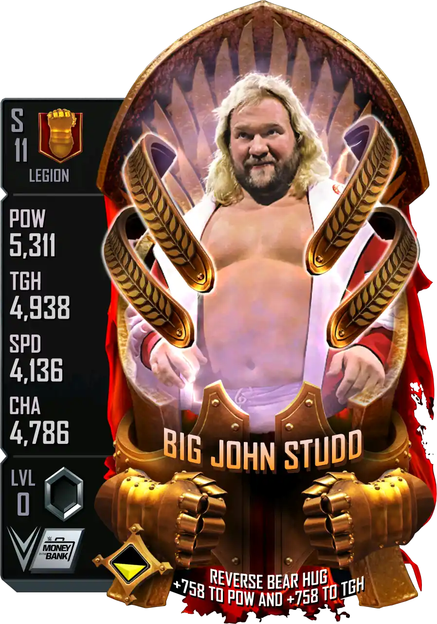 Legion, Big John Studd, Standard Card from WWE Supercard