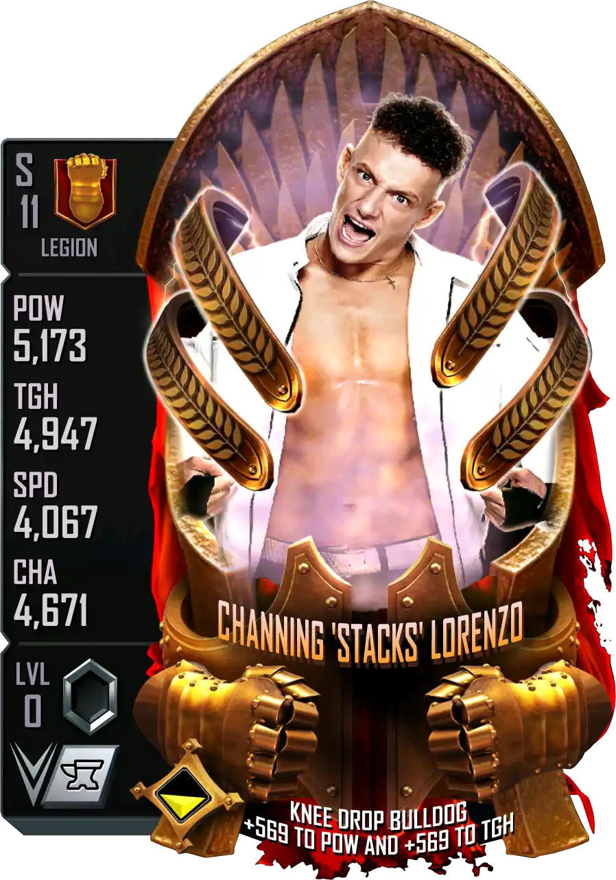 Legion, Channing Lorenzo, Standard Card from WWE Supercard