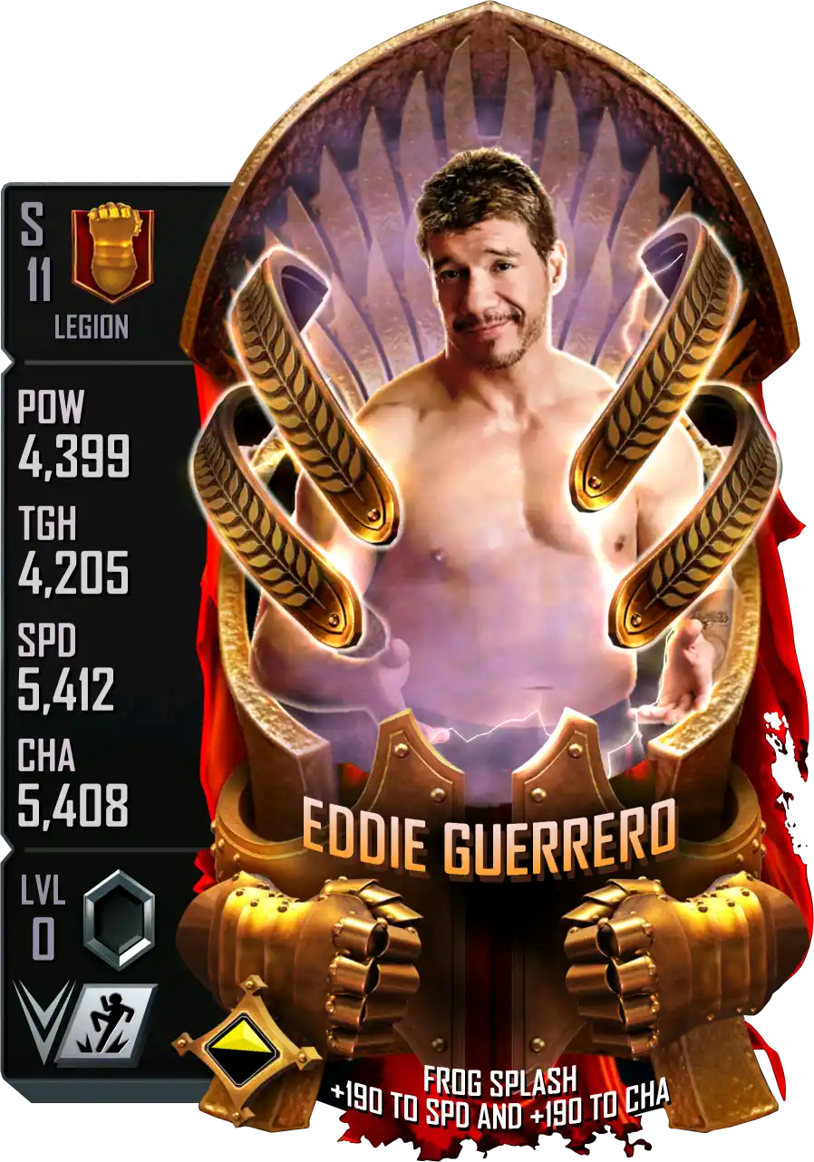 Legion, Eddie Guerrero, Standard Card from WWE Supercard