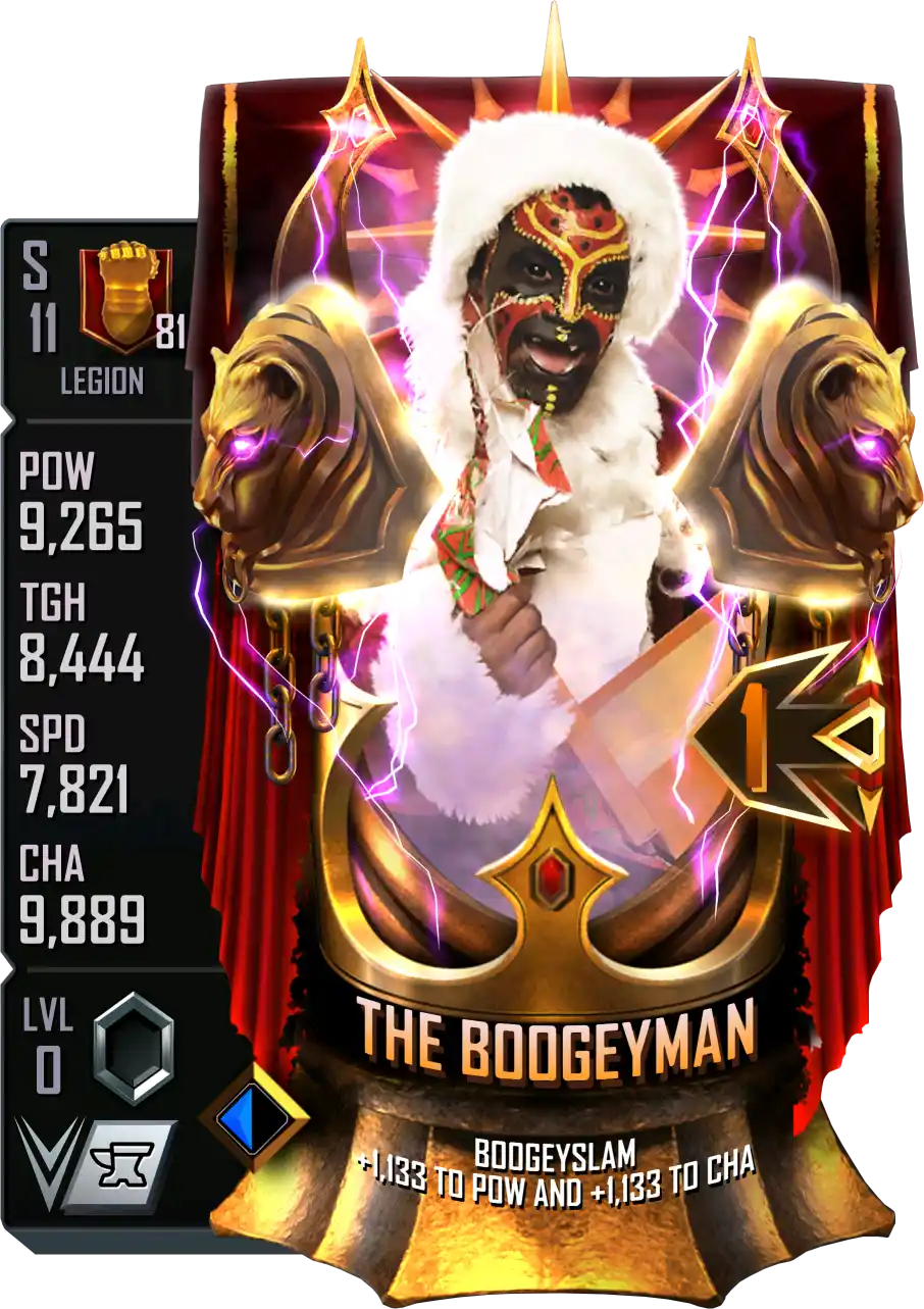 Legion, The Boogeyman, Ranked Event Card from WWE Supercard
