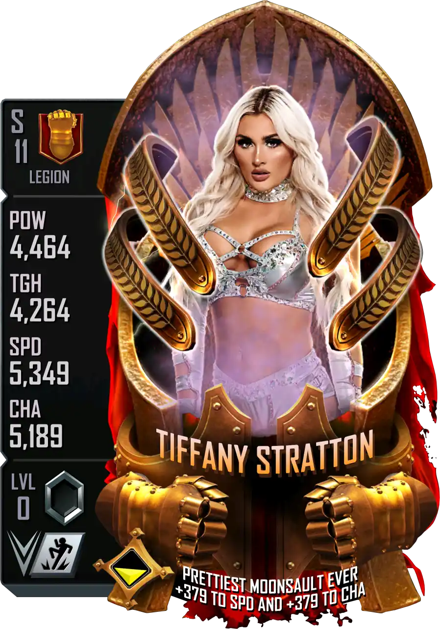 Legion, Tiffany Stratton, Standard Card from WWE Supercard