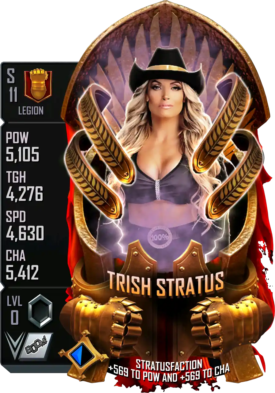 Legion, Trish Stratus, Standard Card from WWE Supercard