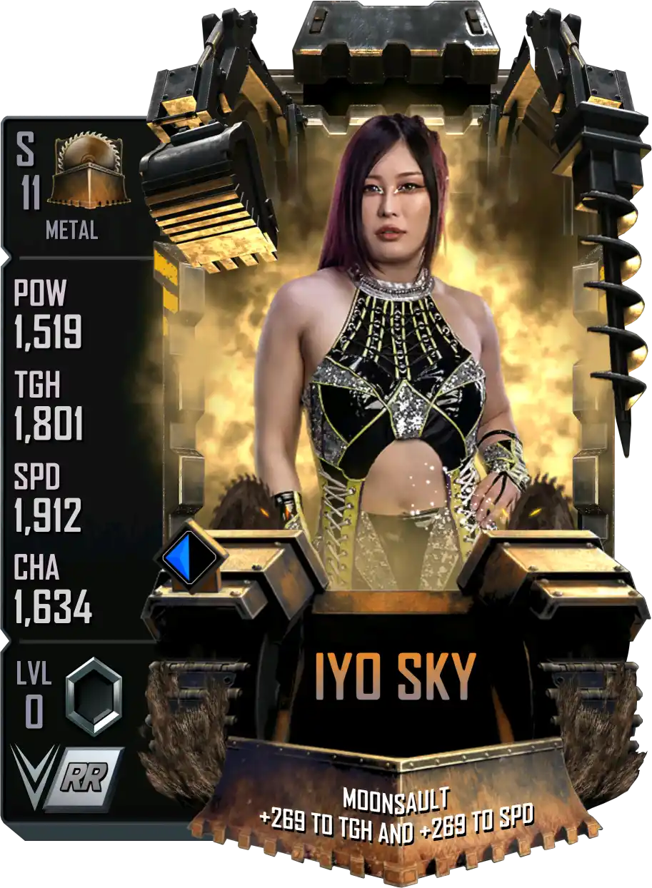 Metal, Iyo Sky, Standard Card from WWE Supercard