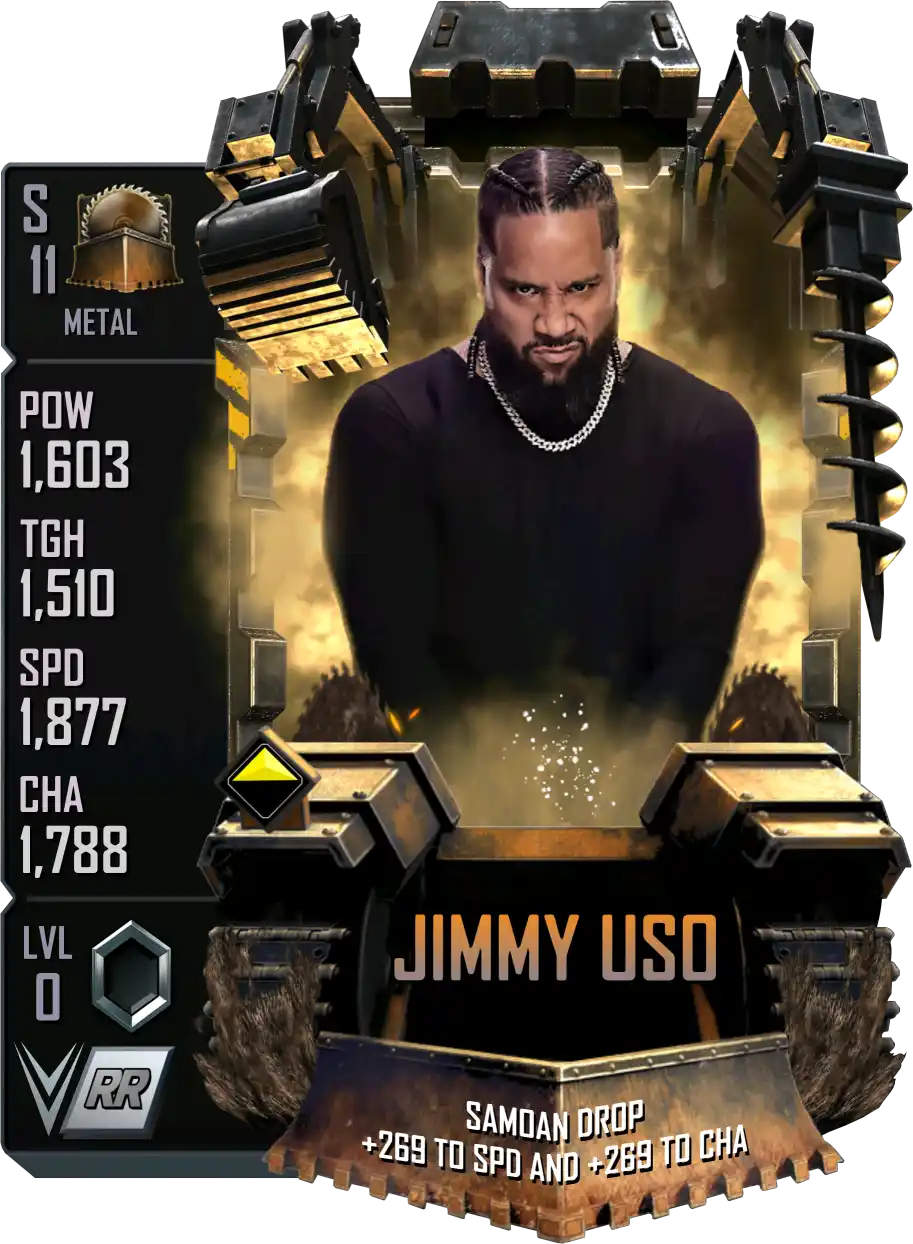 Metal, Jimmy Uso, Standard Card from WWE Supercard
