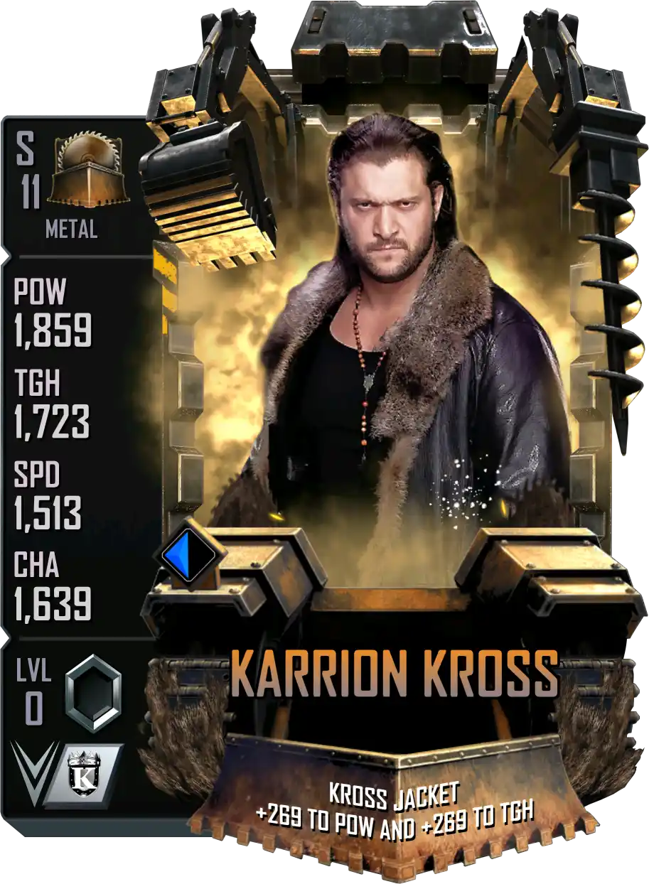 Metal, Karrion Kross, Standard Card from WWE Supercard