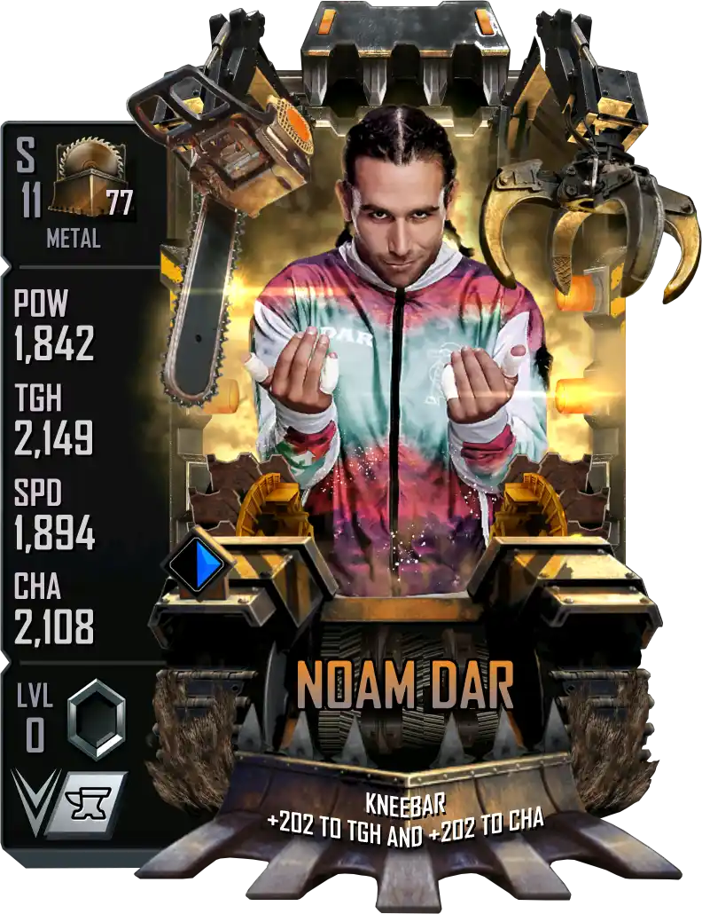 Metal, Noam Dar, Fusion Card from WWE Supercard