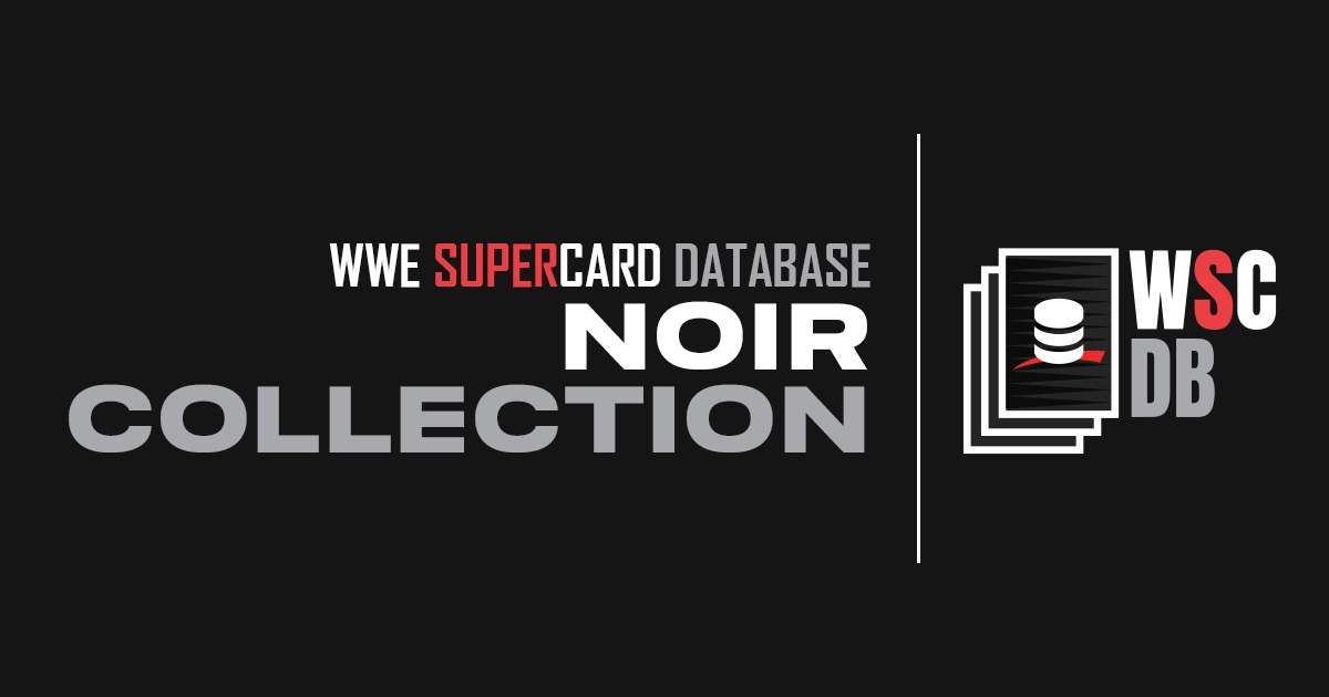 Noir Tier Catalog WSCDB