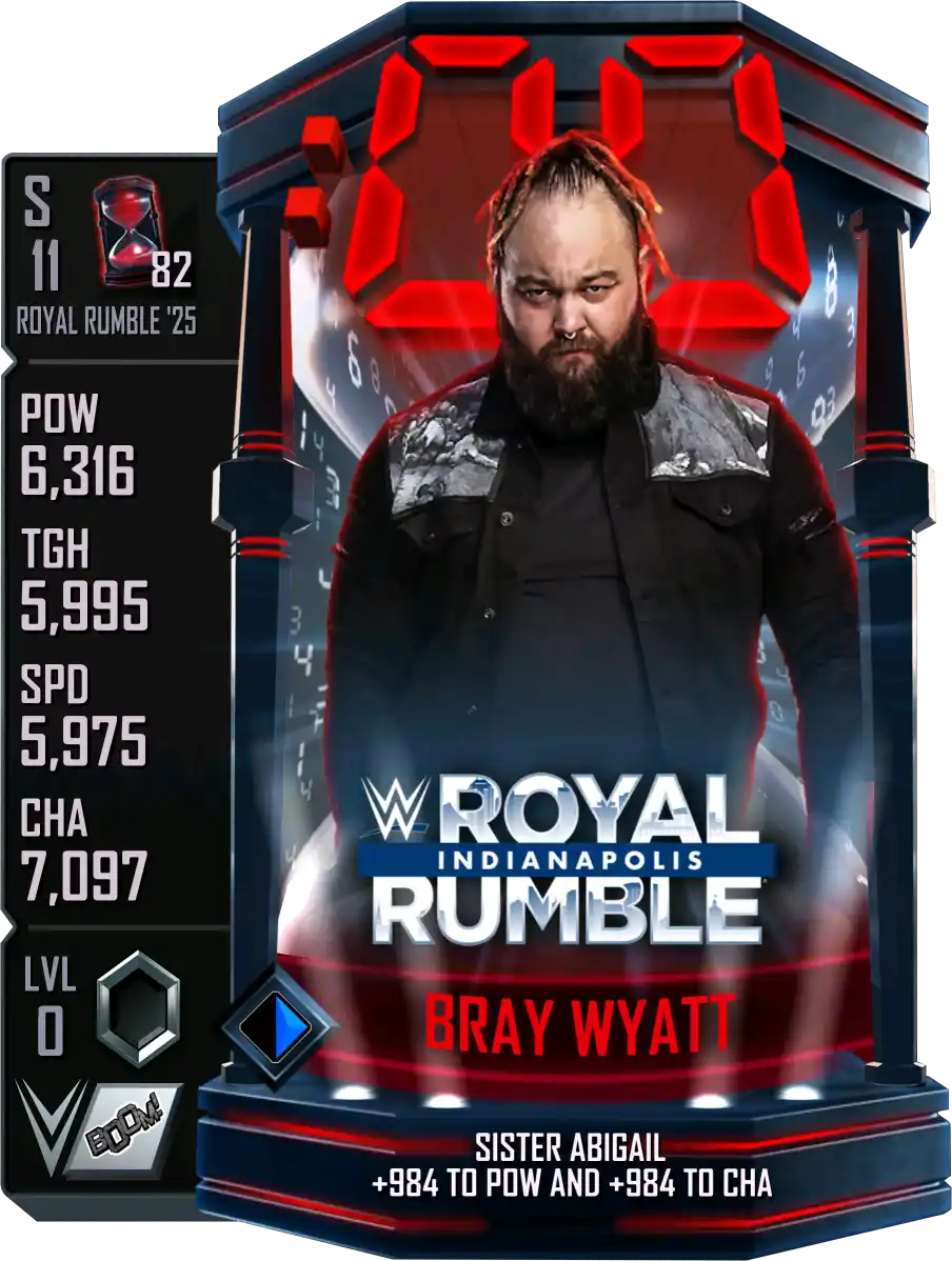 Royal Rumble '25, Bray Wyatt, Standard Card from WWE Supercard