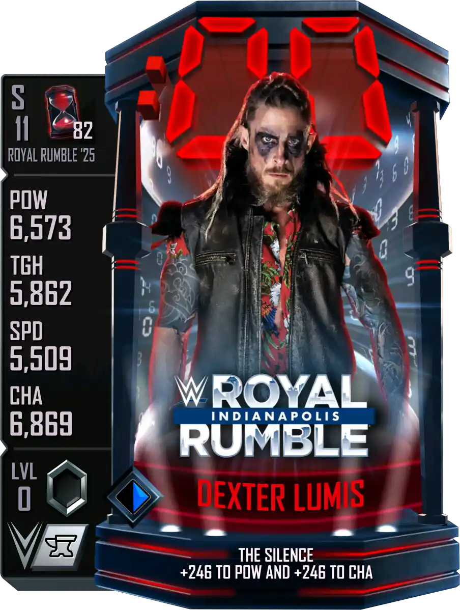 Royal Rumble '25, Dexter Lumis, Standard Card from WWE Supercard