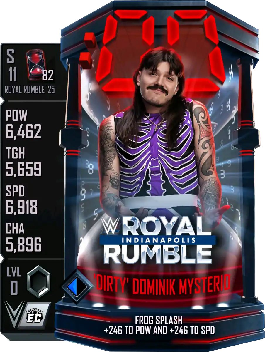 Royal Rumble '25, Dominik Mysterio, Standard Card from WWE Supercard