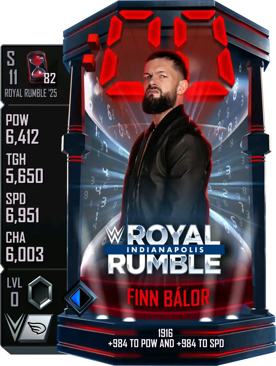 Royal Rumble '25, Finn Balor, Standard Card from WWE Supercard