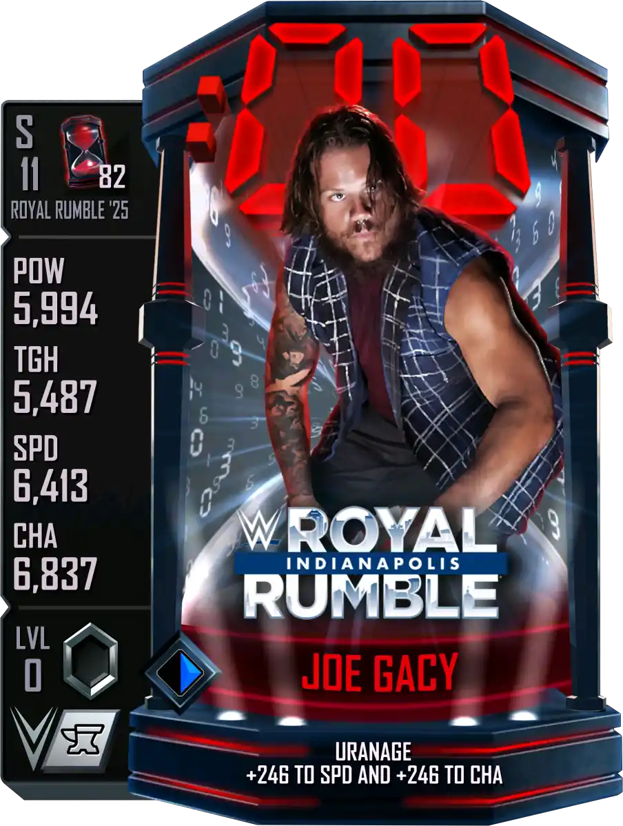 Royal Rumble '25, Joe Gacy, Standard Card from WWE Supercard
