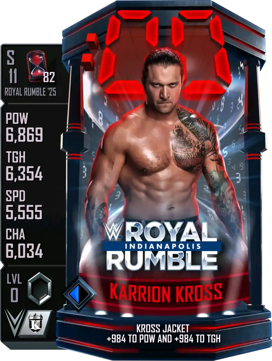 Royal Rumble '25, Karrion Kross, Standard Card from WWE Supercard