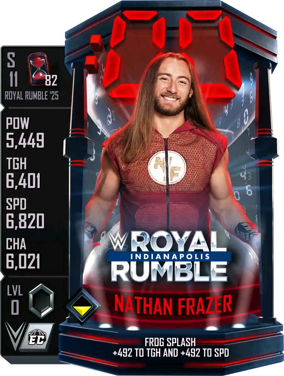 Royal Rumble '25, Nathan Frazer, Standard Card from WWE Supercard