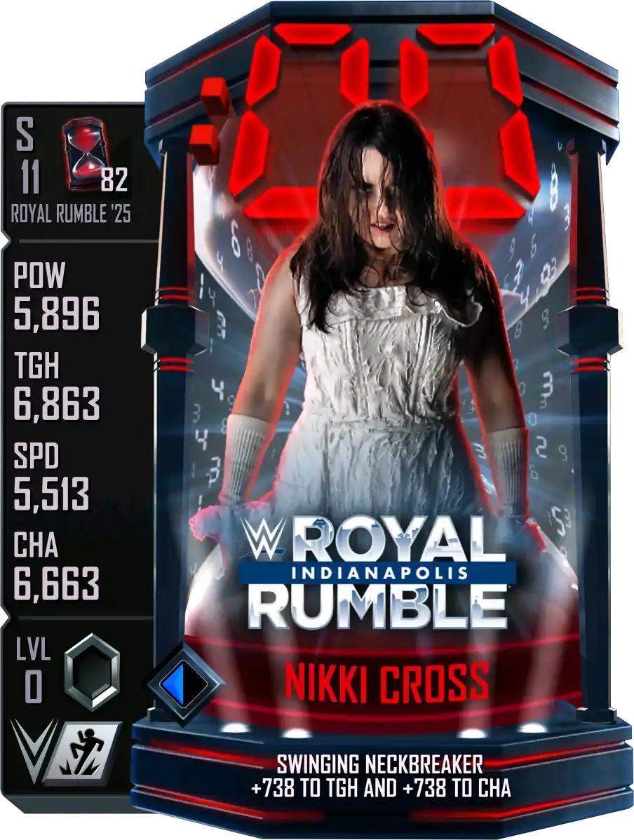 Royal Rumble '25, Nikki Cross, Standard Card from WWE Supercard