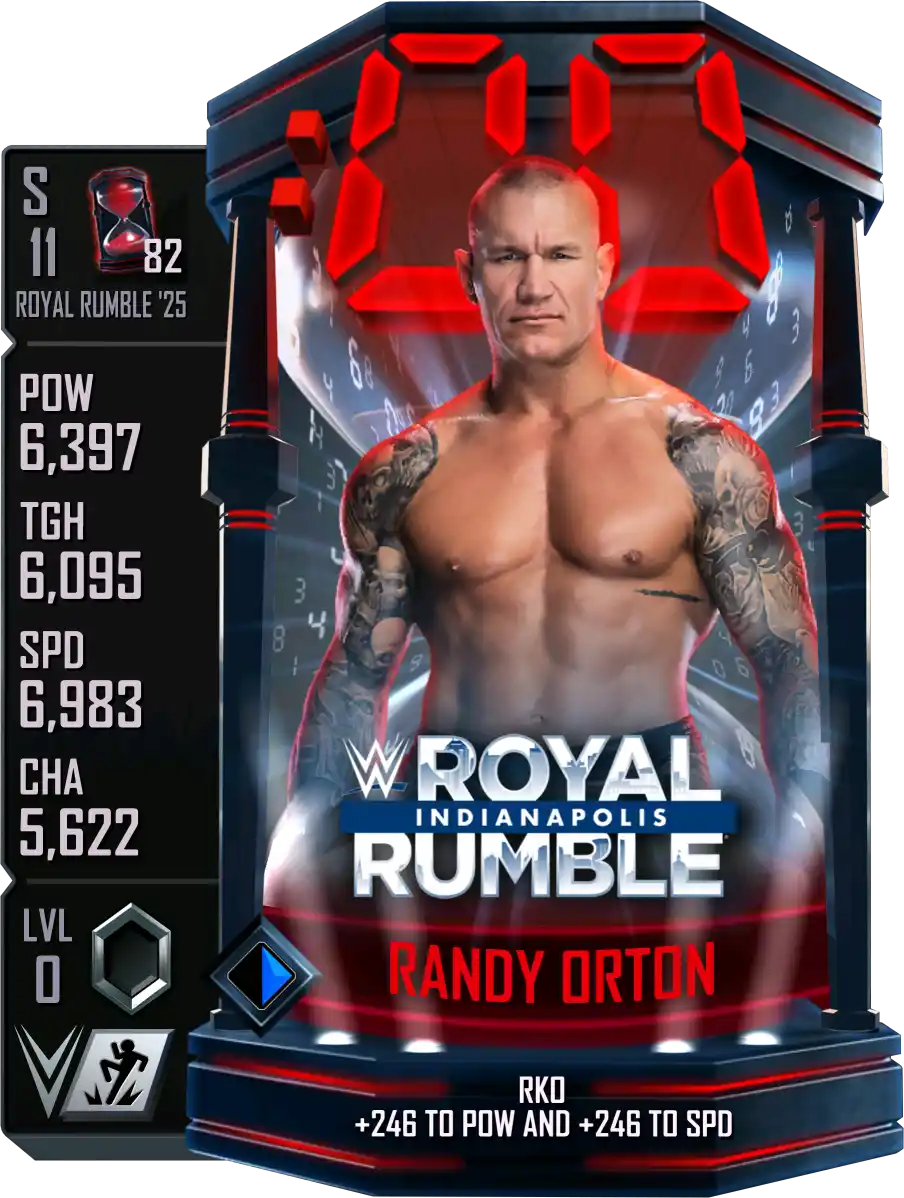 Royal Rumble '25, Randy Orton, Standard Card from WWE Supercard