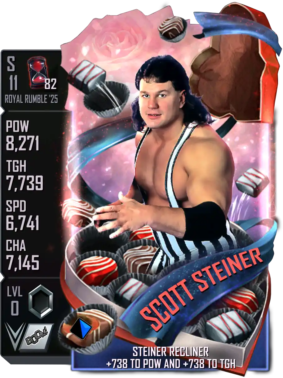 Royal Rumble '25, Scott Steiner, Valentine's Day SE (Special Edition) card from WWE Supercard