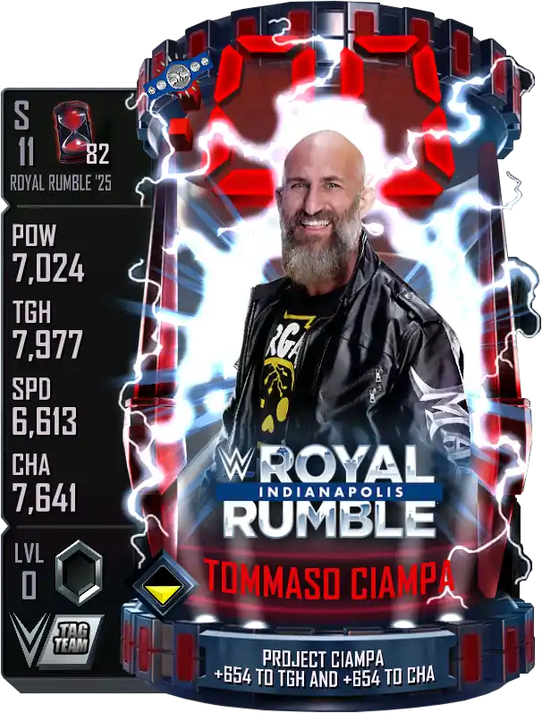 Royal Rumble '25, Tommaso Ciampa, Fusion card from WWE Supercard