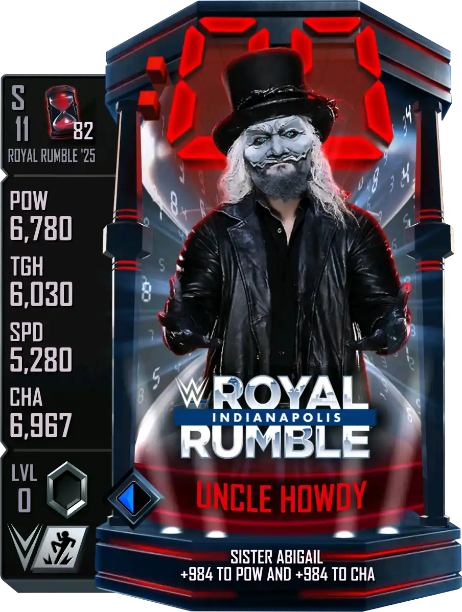 Royal Rumble '25, Uncle Howdy, Standard Card from WWE Supercard