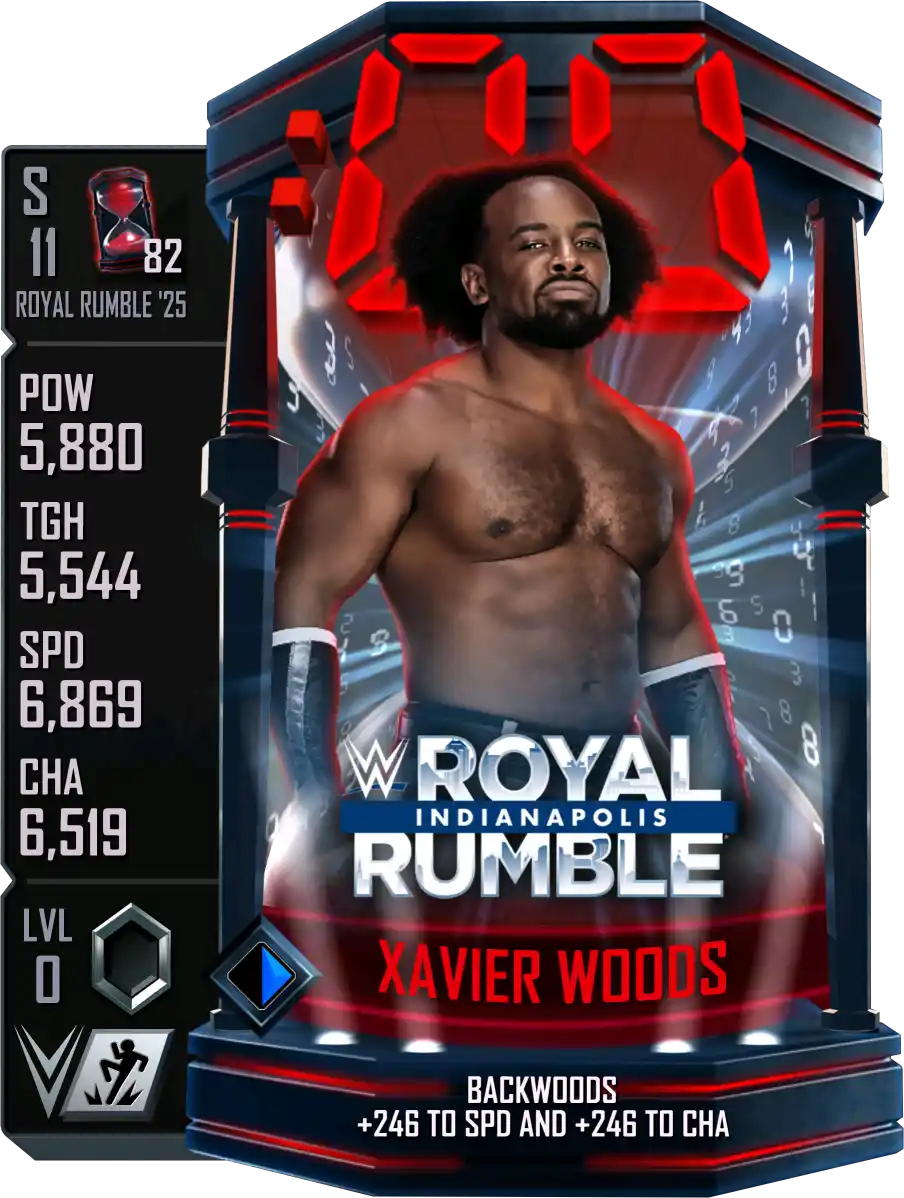 Royal Rumble '25, Xavier Woods, Standard Card from WWE Supercard