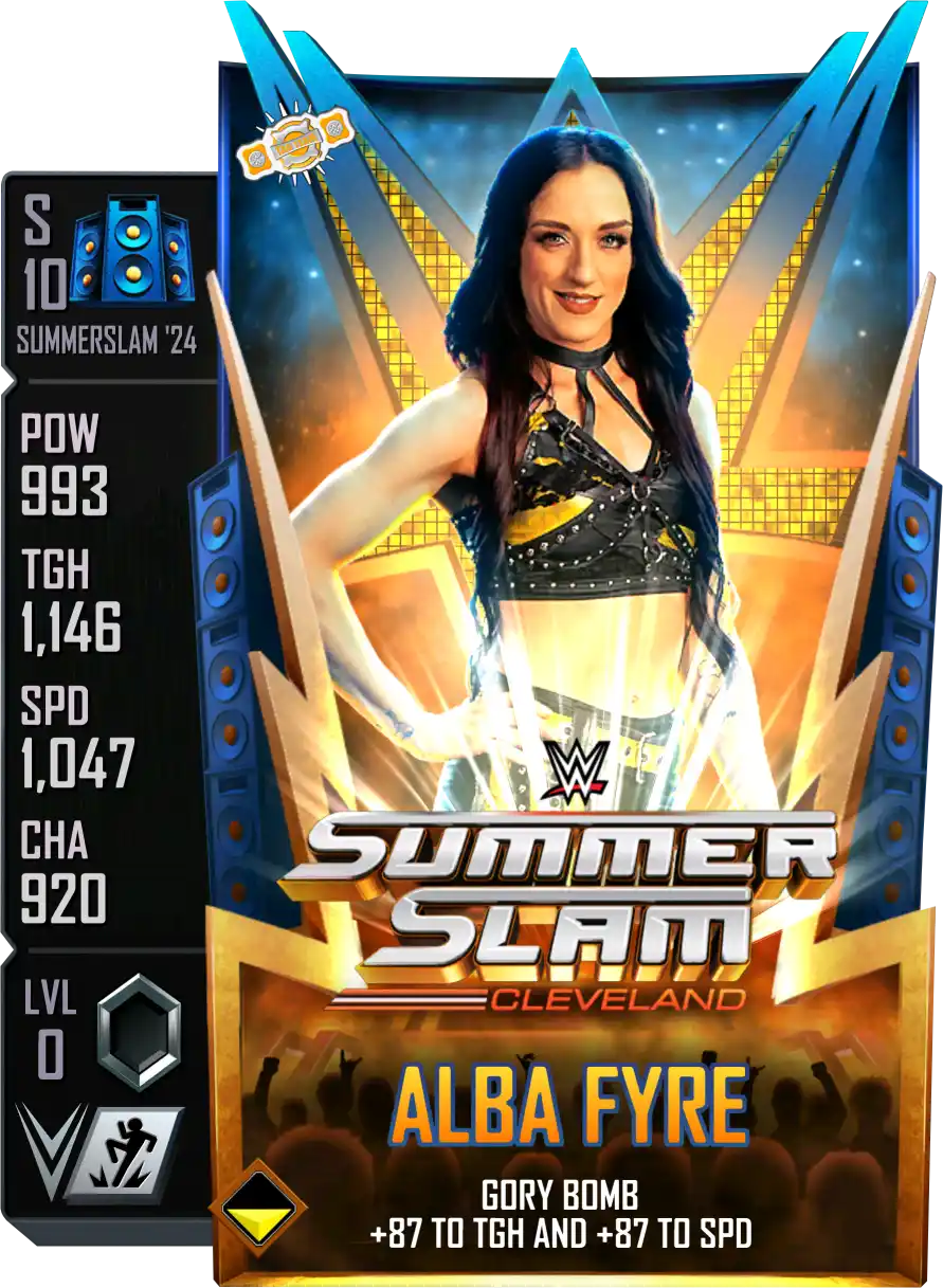 SummerSlam '24, Alba Fyre, Standard Card from WWE Supercard