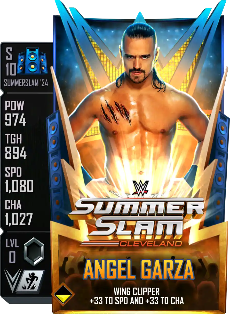SummerSlam '24, Angel Garza, Standard Card from WWE Supercard